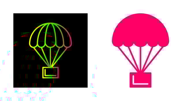 Parachute Vector Icon