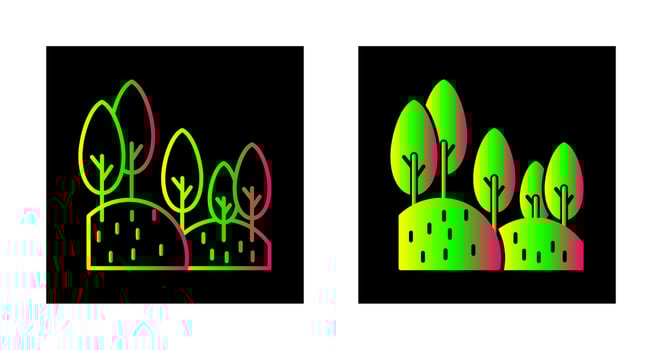 Forest Vector Icon