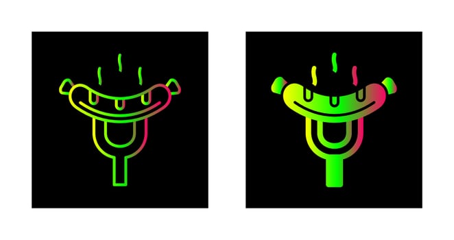 Sausage Vector Icon