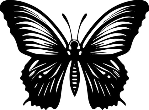 Butterfly - Minimalist and Flat Logo - Vector illustration