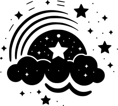 Celestial - High Quality Vector Logo - Vector illustration ideal for T-shirt graphic