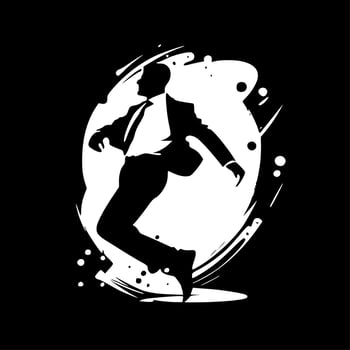 Dance - High Quality Vector Logo - Vector illustration ideal for T-shirt graphic
