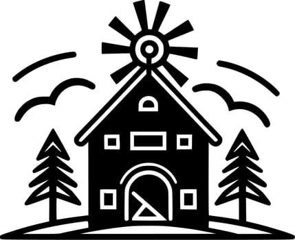 Farm - High Quality Vector Logo - Vector illustration ideal for T-shirt graphic