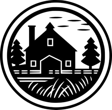 Farm - High Quality Vector Logo - Vector illustration ideal for T-shirt graphic