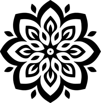 Mandala - High Quality Vector Logo - Vector illustration ideal for T-shirt graphic