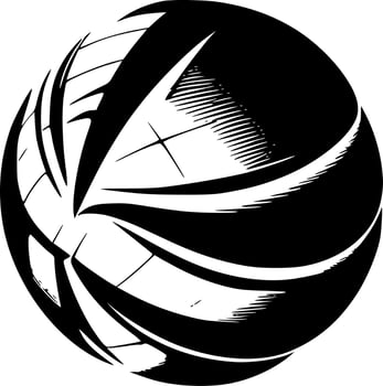 Volleyball - High Quality Vector Logo - Vector illustration ideal for T-shirt graphic