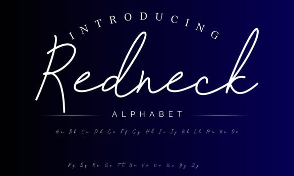 Signature Font Calligraphy Logotype Script Brush Font Type Font lettering handwritten vector