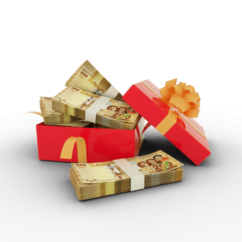 Stack of Bolivian Boliviano inside an open red gift box. Bundles of Bolivian Boliviano inside a gift box. 3d rendering of money inside box isolated on transparent background png