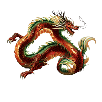 Traditional Chinese Dragon God Symbolizing Wisdom and Power generative with AI png