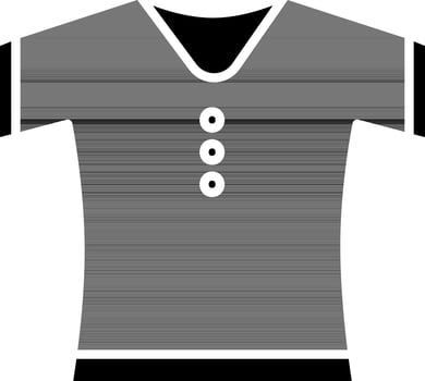 Illustration of TShirt Icon. vector