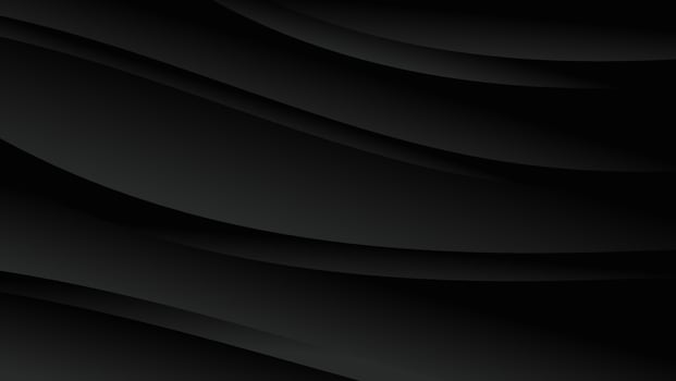 Abstract black and grey gradient color with modern geometric background for graphic design element vector