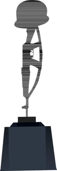 Illustration of Amar Jawan Jyoti. vector