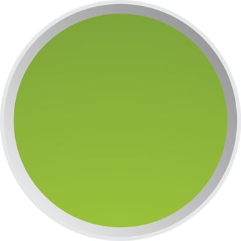 Green circle frame with space for your text. vector