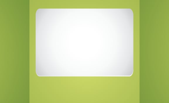 glossy blank frame with space for your text. vector