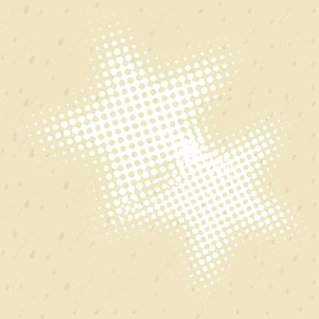 Halftone dotted effect background. vector