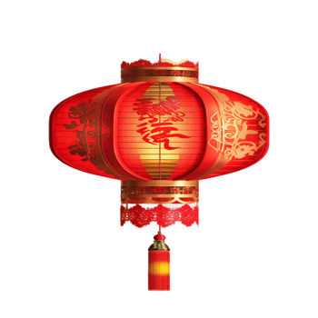 Chinese New Year Lantern Concept png