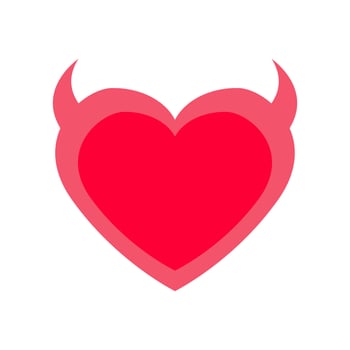 Love Heart Symbol Icons. Design elements for Valentine's day isolated on white background and easy to edit. vector