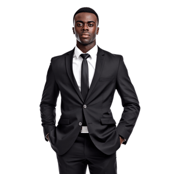 Businessman isolated. Illustration png