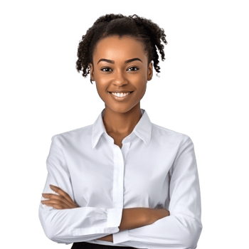 Business woman isolated. Illustration png