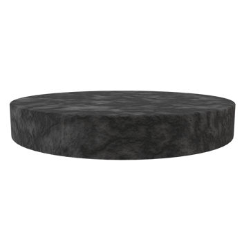 3d render of stone podium. minimalist mockup for podium display or showcase png