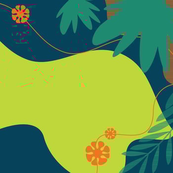 abstract shape spring background, with empty space for text. Template for banner, poster, social media vector