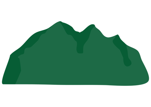 Mountain hike pine tree green png