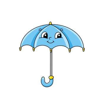Cute character. Design element. Template for your design, books, stickers, cards, posters, clothes. Cartoon style. Isolated on white background. Vector illustration.