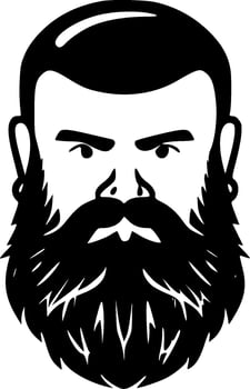 Beard - High Quality Vector Logo - Vector illustration ideal for T-shirt graphic