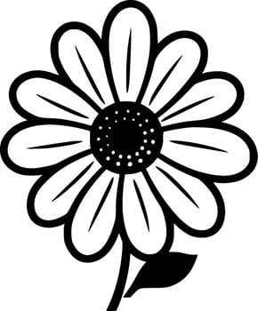 Daisy - High Quality Vector Logo - Vector illustration ideal for T-shirt graphic