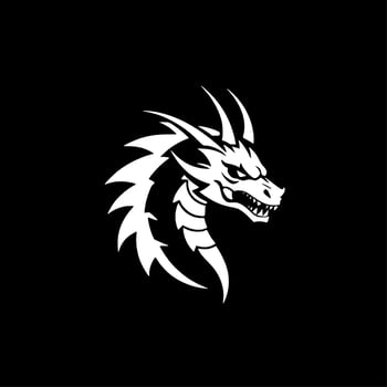 Dragon - High Quality Vector Logo - Vector illustration ideal for T-shirt graphic