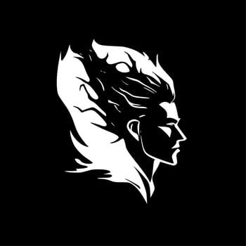 Fantasy - Minimalist and Flat Logo - Vector illustration