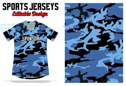 Abstract background jersey design for sport uniform vector