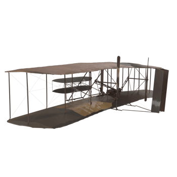 3D Rendering Of Old Plane png