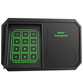3D Rendering Of Password Panel png