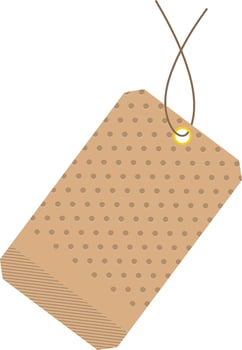 Price tag or label design. vector