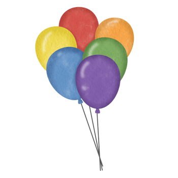 Pride element png, Pride month watercolor clipart png