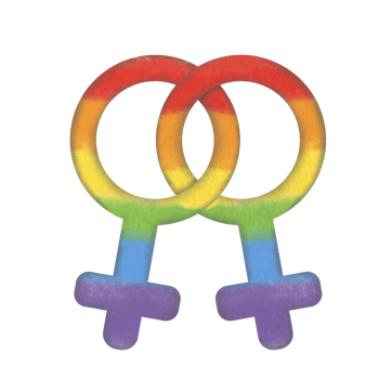 Element Pride month png, Rainbow element, Pride water digital painting clipart png