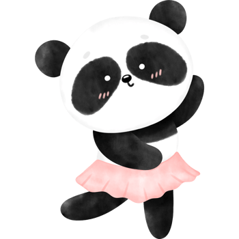 Cute Panda, Panda, Watercolor panda, panda illustration png