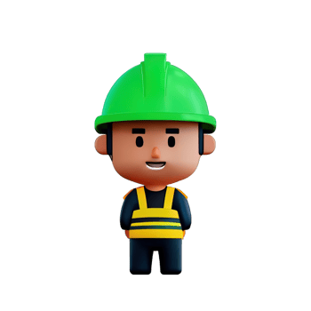 Engineer 3D Illustration png