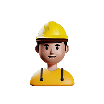 Engineer 3D Illustration png