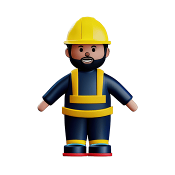 Engineer 3D Illustration png