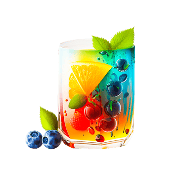 fruit juice glass png