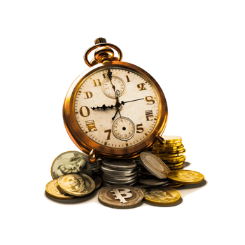 Precious Time PNG generative ai