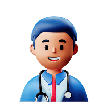 3d doctor illustration png
