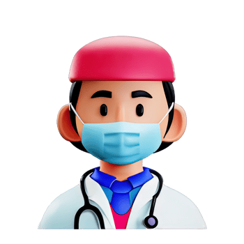 3d doctor illustration png