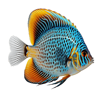 Tropical Fish isolated on background with png