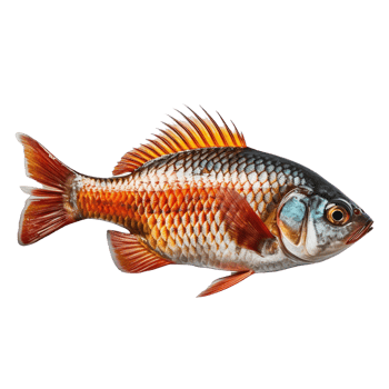 Tropical Fish isolated on background with png