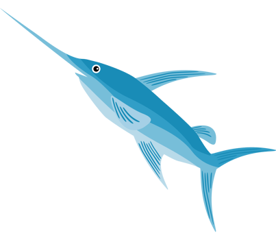 marlin fish icon isolated design png