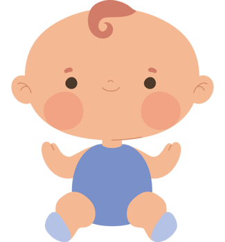 baby boy design  png