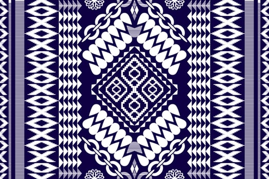 Ikat Figure aztec embroidery style. Geometric ethnic oriental traditional art pattern.Design for ethnic background,wallpaper,fashion,clothing,wrapping,fabric,element,sarong,graphic,vector illustration vector